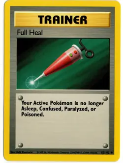Pokemon - Base Set FULL HEAL 82/102 NM - Image 1
