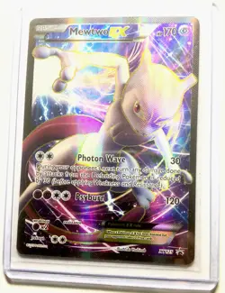 FULL ART Mewtwo EX ULTRA RARE Pokemon Promo XY125 Holo - NM - Image 1