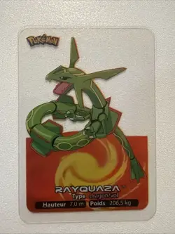 2006 Rayquaza 148 Pokemon Lamincards Edibas Vintage French - Image 1