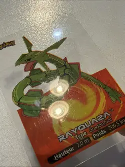 2006 Rayquaza 148 Pokemon Lamincards Edibas Vintage French - Image 3