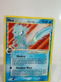 Mew [Gold Star] #101 Pokemon Dragon Frontiers - Image 2