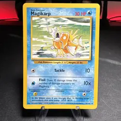 Pokemon TCG Magikarp Base Set 35/102 WOTC RARE NM! - Image 1
