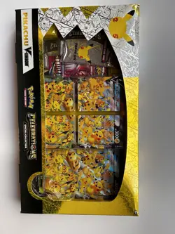 Pokemon TCG Celebrations 25th Anniversary Pikachu V-union Premium Box NEW Sealed - Image 3