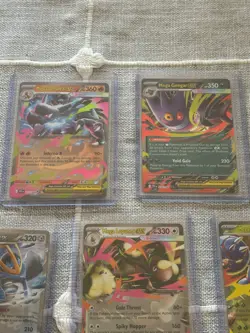 Pokemon Phantasmal Flames Mega EX Lot - Charizard, Gengar, Heracross, Lopunny - Image 2
