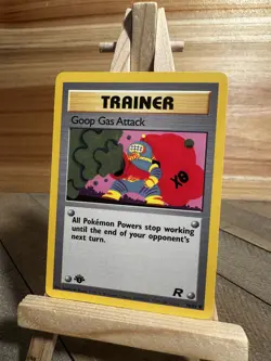 Pokemon Team Rocket First Edition,Print Error Goop Gas Attack #78/82 NM - Image 1