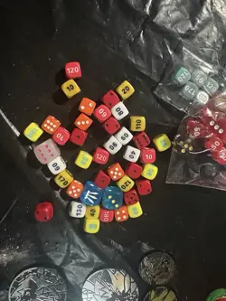 Dice And Pokemon Coins Lot - Image 2