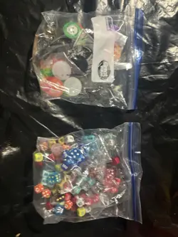 Dice And Pokemon Coins Lot - Image 3