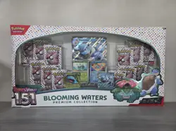 Pokemon 151 Blooming Waters Premium Collection Brand New SHIPS TODAY BOX DAMAGE - Image 1