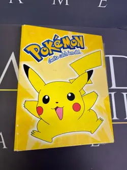 Vintage 2000 Pokemon Pikachu 2-Ring Binder - Official Nintendo - Ash & Pikachu - Image 1