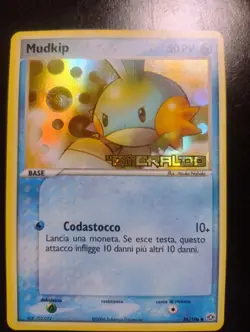 Mudkip Reverse Holo Ita 56/106 set Emerald Pokemon - Image 1