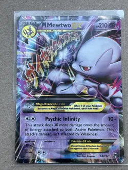 Pokemon XY 2015 Breakthrough M Mewtwo EX Mega Y - Image 1