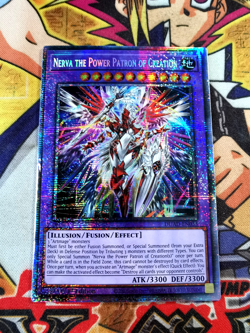 Nerva the Power Patrion of Creation duad-en033 1st (MP) Starlight Rare Yu-Gi-Oh! - Image 1