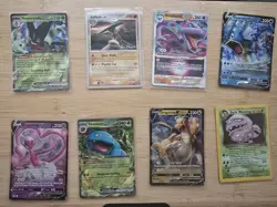 Pokemon Card Lot of 8 Gyarados,weeding, Venasaur - Image 1
