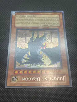 2008 Print Yugioh Card Judgment Dragon LODT-EN026 Secret Rare Unlimited Edition - Image 3
