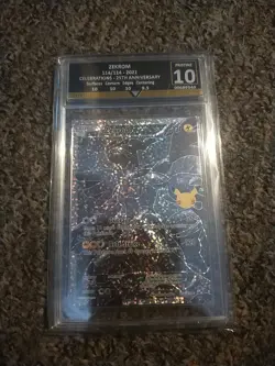 Pokemon TCG Zekrom Card Celebrations Classic Collection #114/114 Graded 10 - Image 1