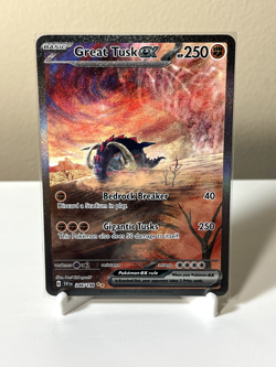 Great Tusk ex 246/198 SV01: Scarlet & Violet Base Set Holo 2023 Pokemon Card - Image 1