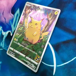 Pikachu - 001/028 - Reverse Full Art 25th Anniversary Japanese Pokemon Card - NM - Image 4