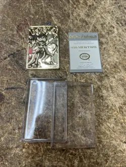 1999 MewTwo Pokemon 23K Gold Plated Trading Card Promo Limited Edition W/CoA - Image 1