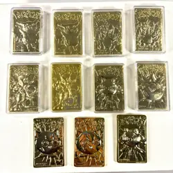 1999 Pokemon 24K Gold Plated Trading Card Limited Edition Burger King - Image 1