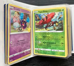 Lot of 120 Random Pokemon Cards in Two Protective Card Booklets (60 per booklet) - Image 5