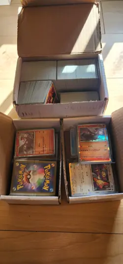 Lot Of 4 Booster Box of Pokemon Cards from Inferno X Common, Uncommon, Rare Bulk - Image 1