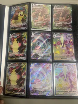 Huge Binder Collection Lot of 80+ Pokemon Cards Mixed NM To LP #BB - Image 1