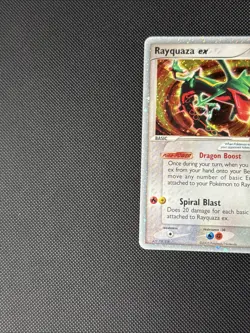 Pokemon EX Deoxys Rayquaza Holo Ultra Rare Card 102/107 2005 - Image 2