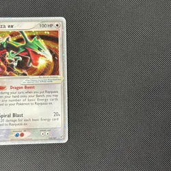 Pokemon EX Deoxys Rayquaza Holo Ultra Rare Card 102/107 2005 - Image 4