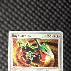 Pokemon EX Deoxys Rayquaza Holo Ultra Rare Card 102/107 2005 - Image 5