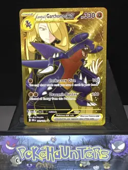 Pokemon Card Cynthia’s Garchomp ex 241/182 Destined Rivals Near Mint - Image 1