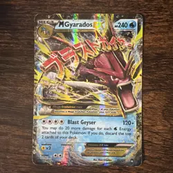 M Gyarados EX Holo Card 27/122 XY Breakpoint Pokemon Card - HP - Image 1