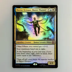 Doctor Octopus, Master Planner Mythic M 0128 Foil Marvel Spider-Man Magic MTG - Image 1