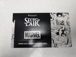 MTG Spider-Man x Secret Lair Venom Unleashed Inks Non-Foil -New, Sealed In Hand - Image 1