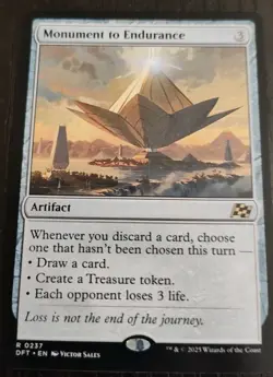 MTG Magic the Gathering Monument to Endurance (237/568) Aetherdrift LP - Image 1