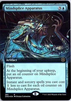 Mindsplice Apparatus (Extended Art) R Phyrexia: All Will Be One 382 NM Foil Magi - Image 1