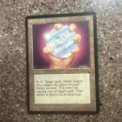 Magic: The Gathering MTG Reflecting Mirror - The Dark 1994 - Lightly-Played/LP!! - Image 1