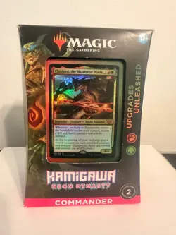 Magic the Gathering - Commander Kamigawa Neon Dynasty Upgrades Unleashed NIB - Image 1