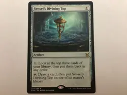 MTG Eternal Masters SENSEI’S DIVINING TOP LP (3075) Graded Power - Image 1