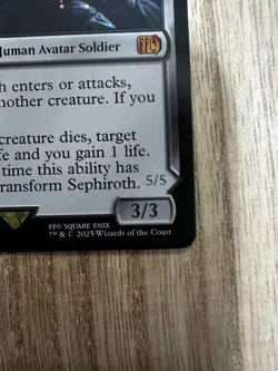 Sephiroth, Fabled SOLDIER MTG Final Fantasy Non-foil #0115 NM - Image 5