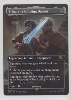 Borderless Scene - Sting the Glinting Dagger (Bridge of Khazad-dum Scene) Foil - Image 1