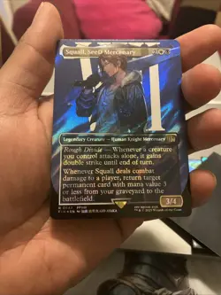 Squall, SeeD Mercenary (Borderless) (Surge Foil) Final Fantasy Foil - Image 5