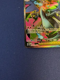 ENGLISH Mega Charizard X EX FULL ART 109/094 Phantasmal Flames Pokemon Card - Image 3
