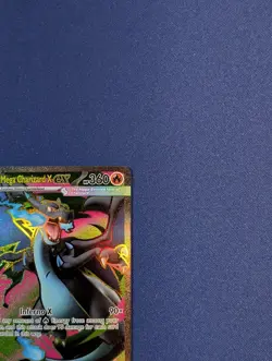 ENGLISH Mega Charizard X EX FULL ART 109/094 Phantasmal Flames Pokemon Card - Image 5
