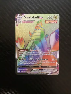 Duraludon VMAX Secret Rare - Evolving Skies 219/203 NM Pokemon Card SWSH07 - Image 1