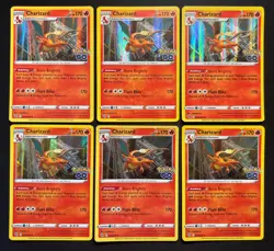 6X Charizard Holo Rare Holo Pokemon GO 010/078 NM Pokemon TCG - Image 1