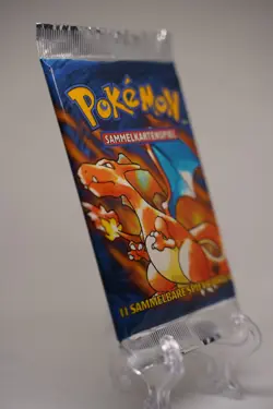 GERMAN Pokemon Base Set Booster Pack Unlimited Charizard Art WOTC TCG Vintage - Image 4