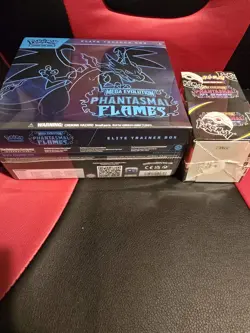 Pokemon TCG Bundle- Phantasmal Flames Elite Trainer Box & Half Booster Box - Image 2