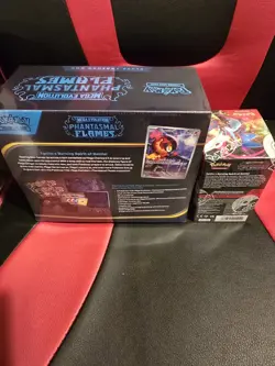 Pokemon TCG Bundle- Phantasmal Flames Elite Trainer Box & Half Booster Box - Image 4