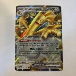 Gholdengo ex 139/182 Scarlet & Violet: Paradox Rift Double Rare Pokemon TCG - NM - Image 1