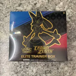 Pokemon TCG: Crown Zenith Elite Trainer Box - ETB Factory Sealed NEW - Image 1